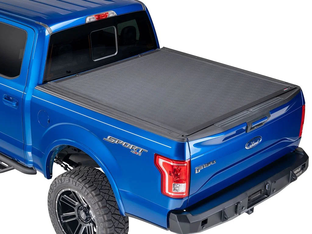Extang by RealTruck Xceed Hard Folding Truck Bed Tonneau protector | 85465 | matching with 2007 - 2021  Tundra w/o rail system 6' 7" Bed (78.7")