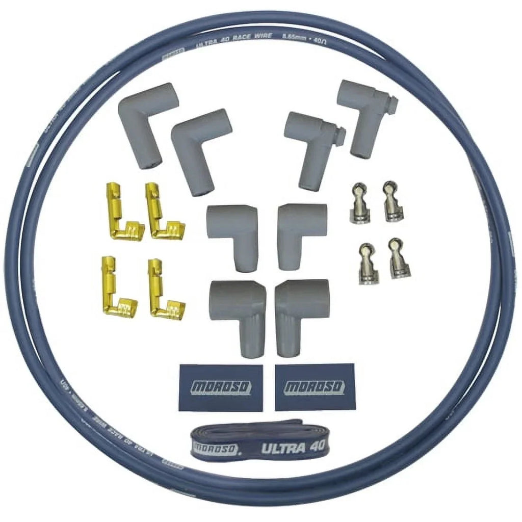 Moroso M28-73241 Ultra 40 Sleeved Coil Wire Replacement Kit