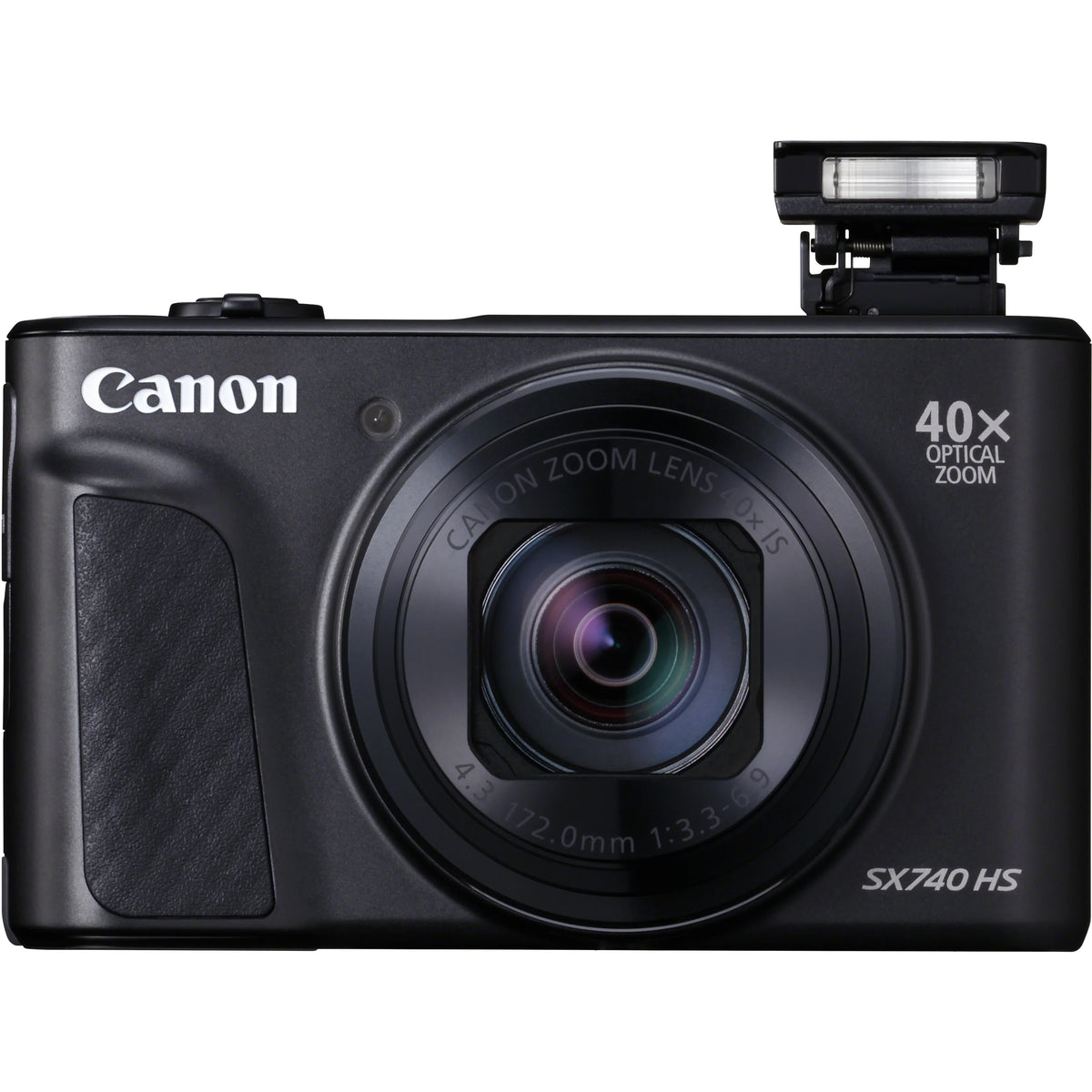 PowerShot SX740 HS 20.3 Megapixel Compact Camera, Black
