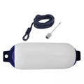 vessel Fenders,craft Fenders Protector with Rope and Nozzles,vessel Fenders Set Speedboat Anti Collision 4x16in,Marine craft Fenders for Docking Protection,Inflatable vessel Bumper Fishing Boats