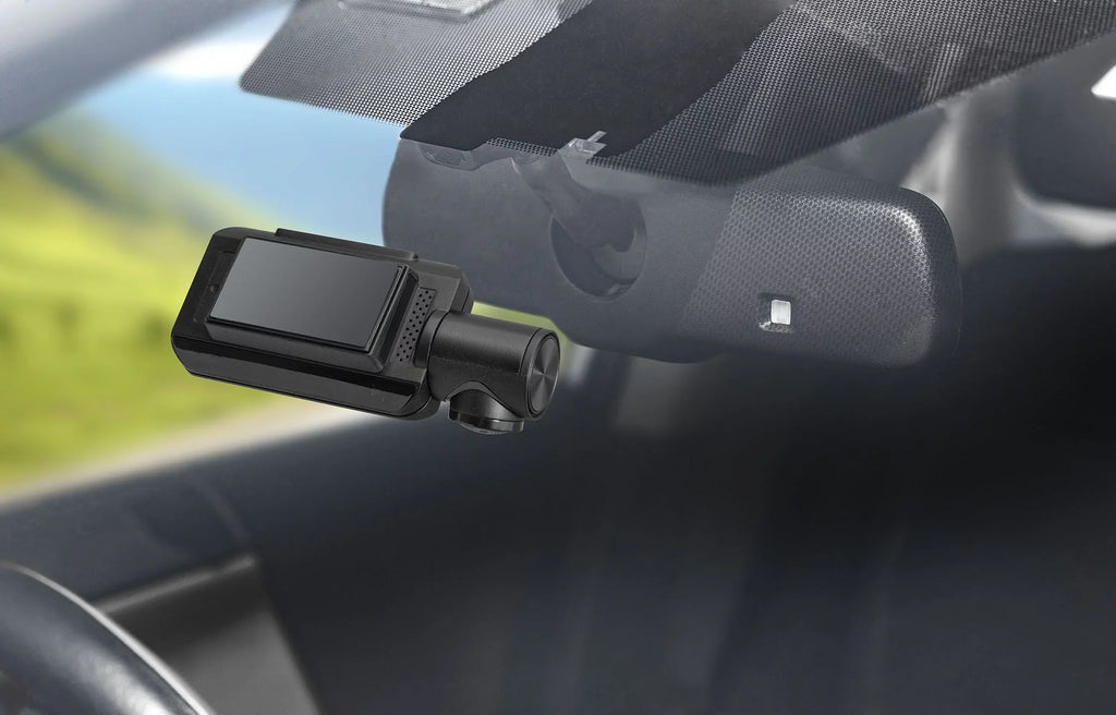 YADA 2K 360° RoadCam Pro - QHD 2K Compact Dashcam with App Control, Built-in GPS, 4-in-1 Split Screen Recording, 16GB SD Card Included, Black