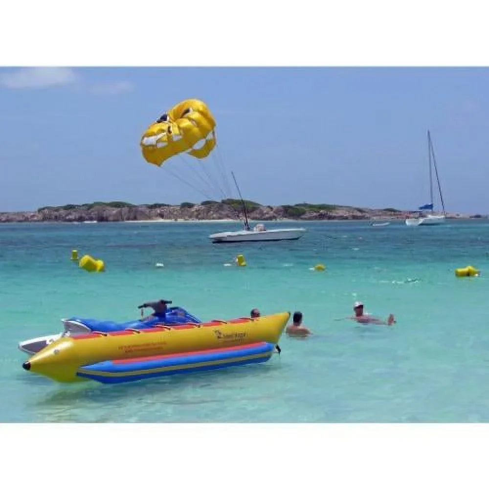 6-Passenger Inline Heavy-Duty Banana vessel In Yellow