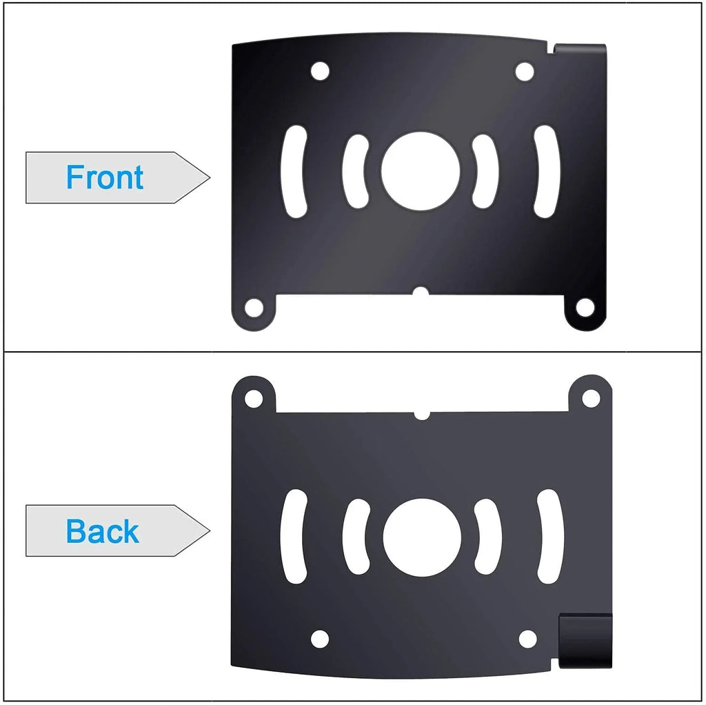 DoHonest D6 Backup Camera Bracket Adapter with a Power Adapter suitable with Furrion Pre-Wired RV or Trailer with a FRCBRKT-BL