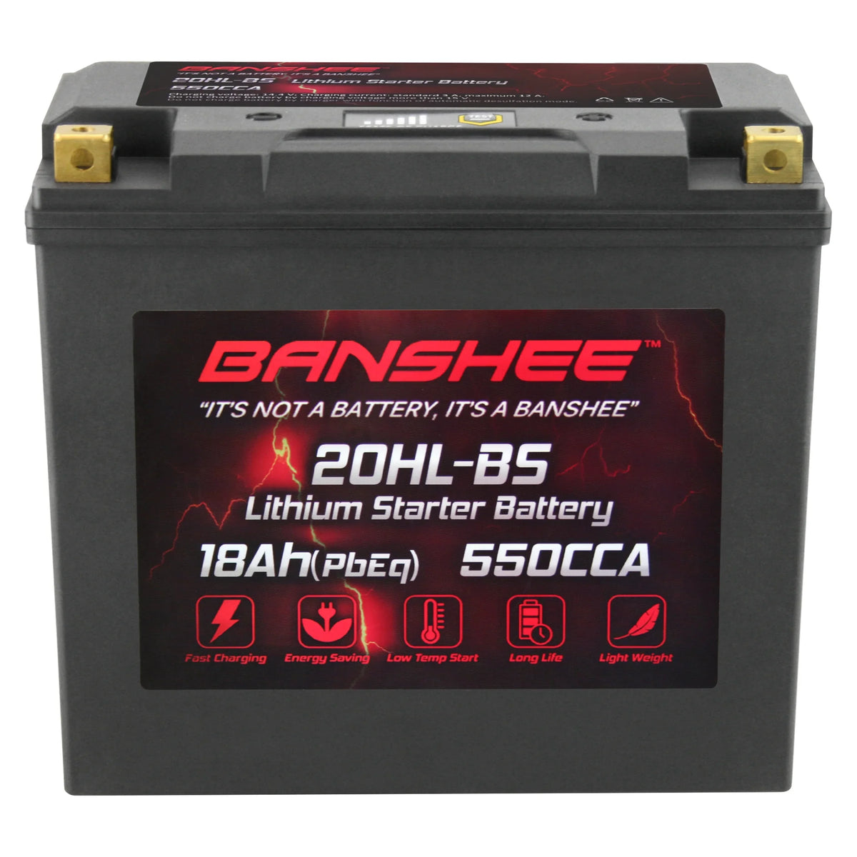 Banshee 20L-BS LiFePO4 Motorsports Battery appropriate with Sea-Doo GTI Limited 155 2016 to 2018