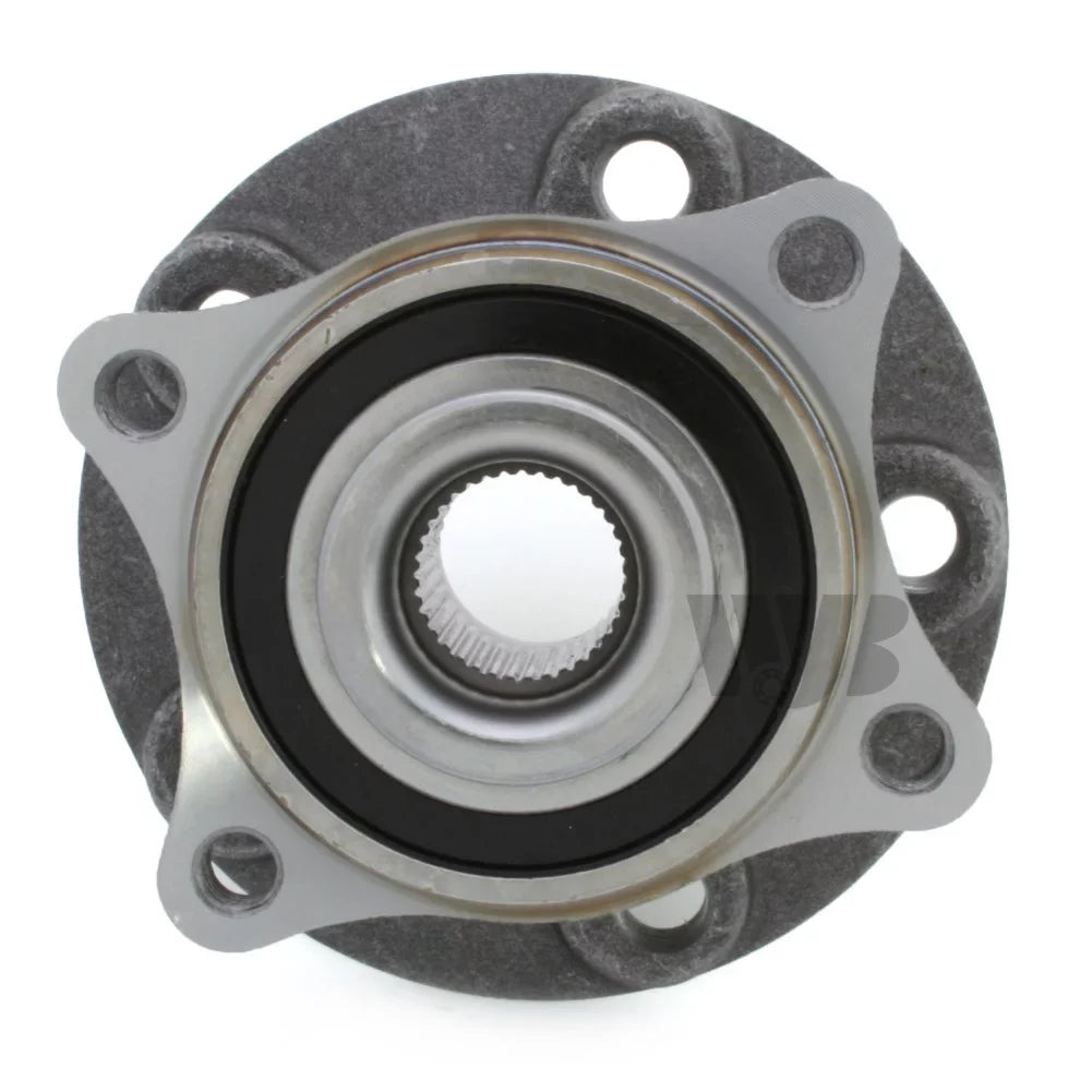 WJB WA513194 Front Wheel Bearing and Hub Assembly for Volvo S60 2015-2011 2009-2001, S80 2015-2014 2006-1999, V70 2007-2001, XC70 2015-2014 2007-2003, Replace 513194