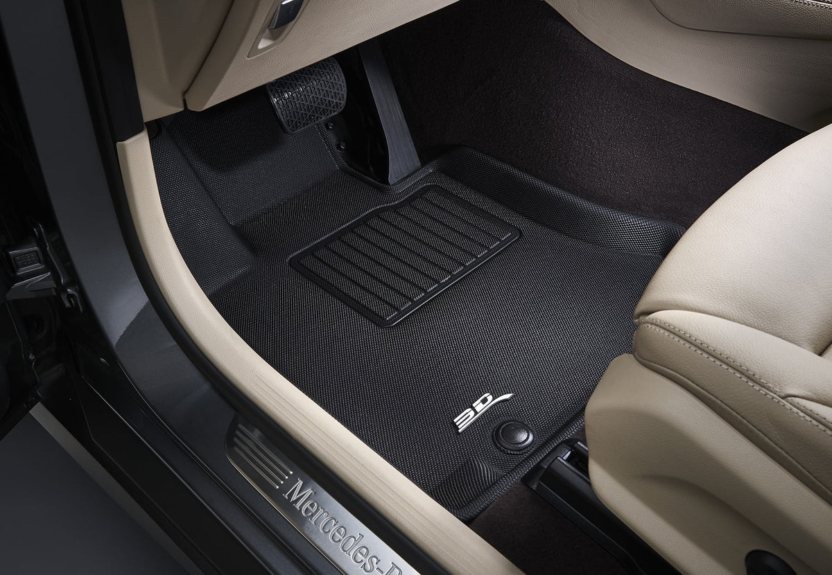 3D MAXpider KAGU Floor Mat (BLACK) appropriate with JEEP GRAND CHEROKEE L 2022-2024 - Front Row