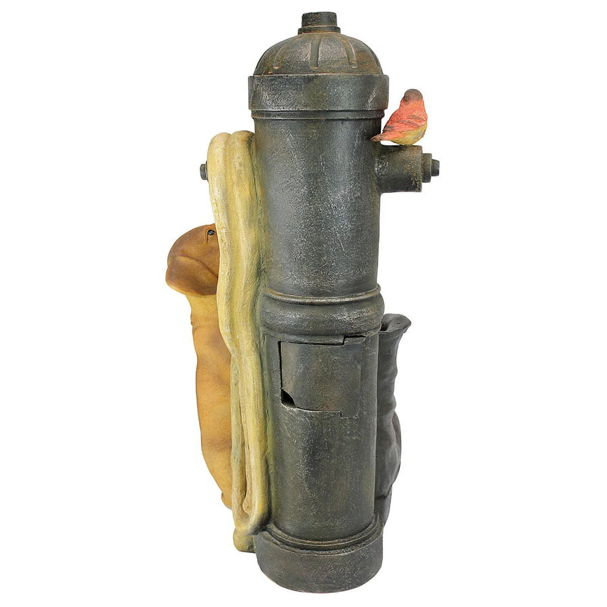 Design Toscano Fire Hydrant Pooch Sculptural Fountain
