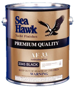 Sea Hawk Antifouling Marine Paint Gallon Black
