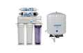 150 GPD - 6 Stage Dual Outlet Use (Drinking & 0 PPM Aquarium Reef/Deionization) Reverse Osmosis moisture System (RO/DI) + Tank