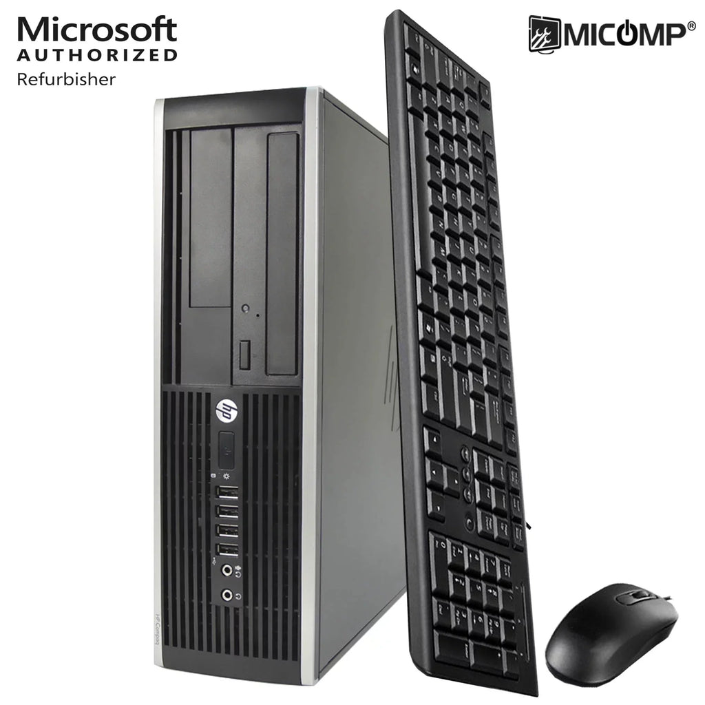 Elite 8100 SFF Core i5 3.2Ghz Desktop Computer PC 4GB RAM 160Gb SSD WiFi Windows 10 Home - 1 Year Warranty