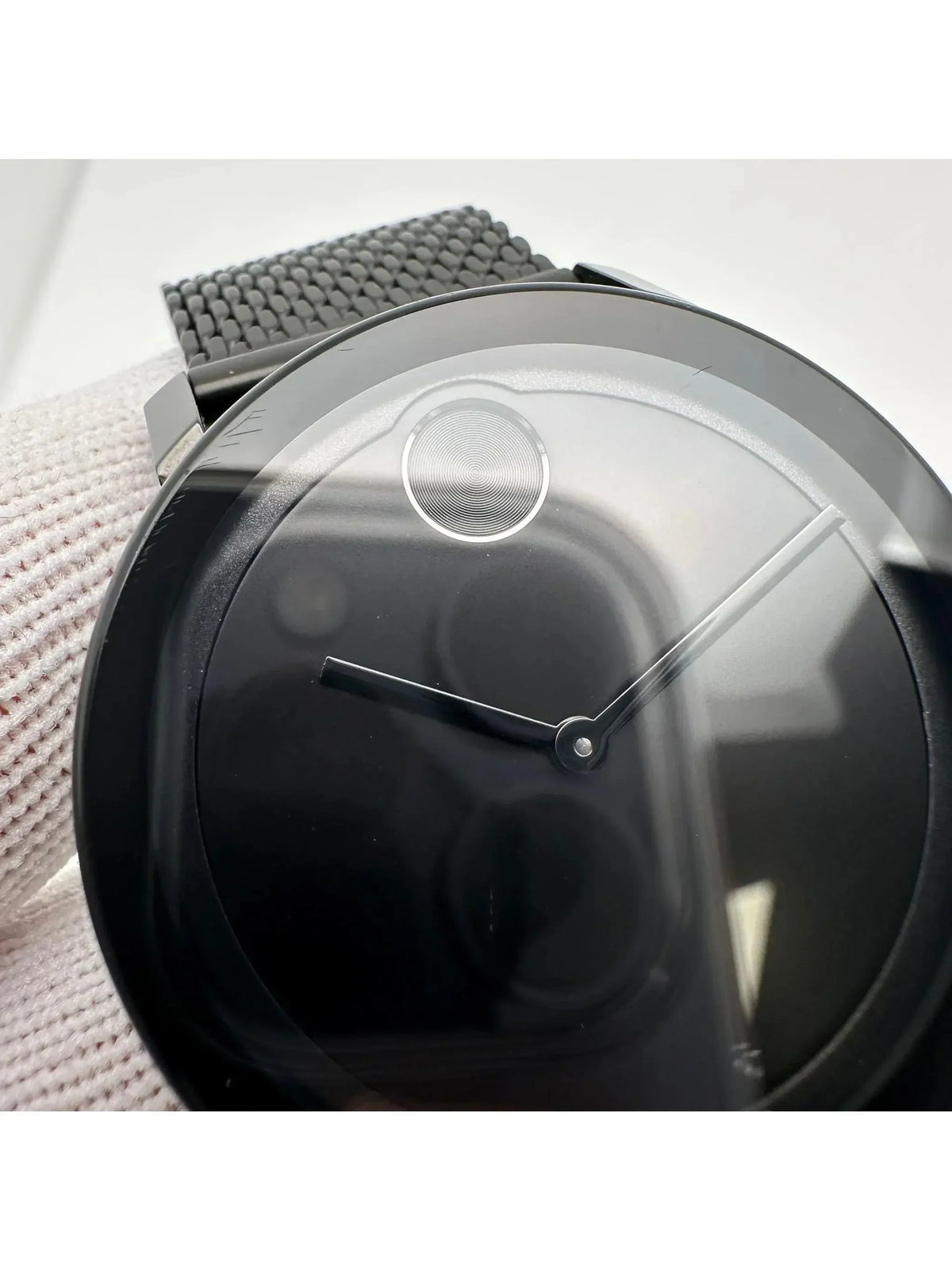 Pre-Owned Movado BOLD Evolution 2.0 Ion-Plated Steel Quartz Watch 3600562 (Good)