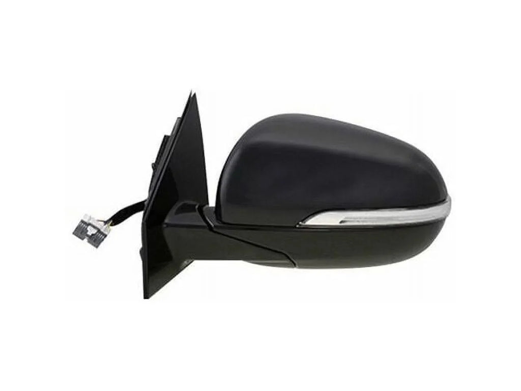 Left Driver Side Power Mirror - Paint to Match - Manual Folding - with Heated Glass and Turn Signal - without Camera and Blind Spot Detection - appropriate with 2016 - 2018 Kia Sorento 2017