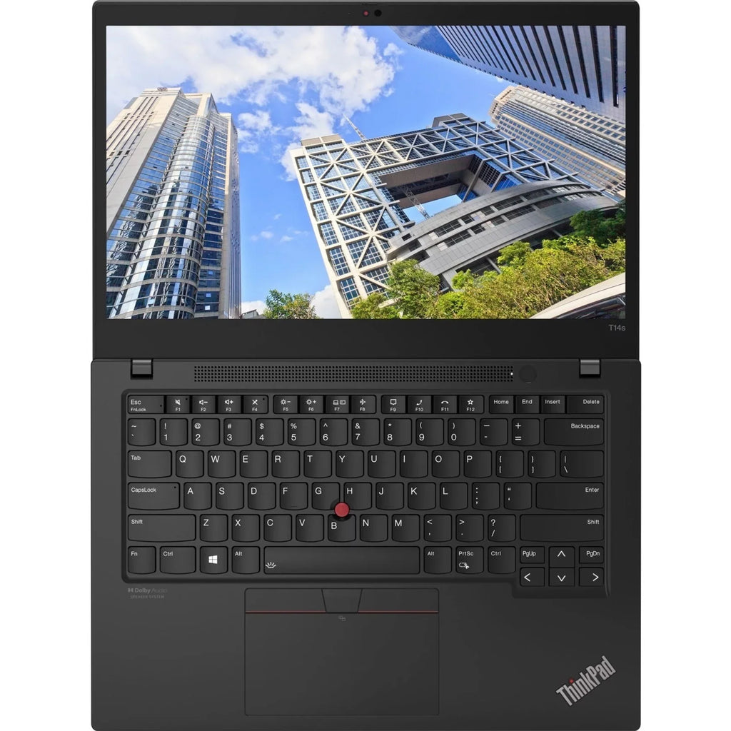 ThinkPad T14s 14" 4K UHD Laptop,  Core i7-1165G7, 16GB RAM, 512GB SSD, Windows 10 Pro, Windows, Storm Gray, 20WM00XUUS