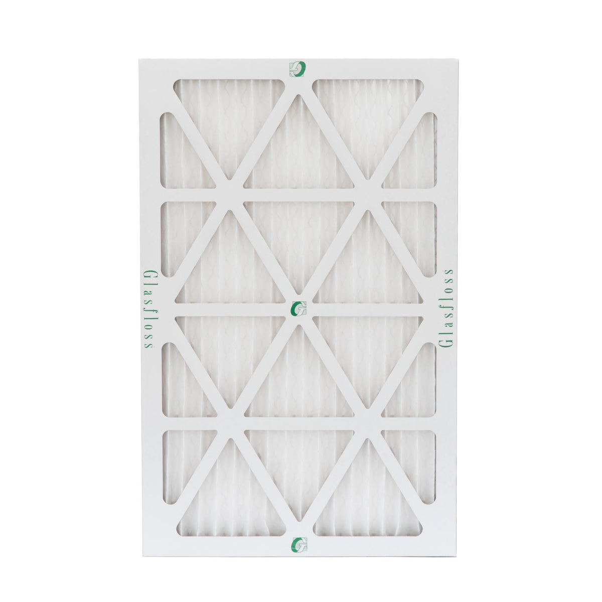 Actual Size: 15-1/2 x 23-1/2 x 7/8. 12 Pack of 16x24x1 MERV 13 Pleated Air Filters by Glasfloss