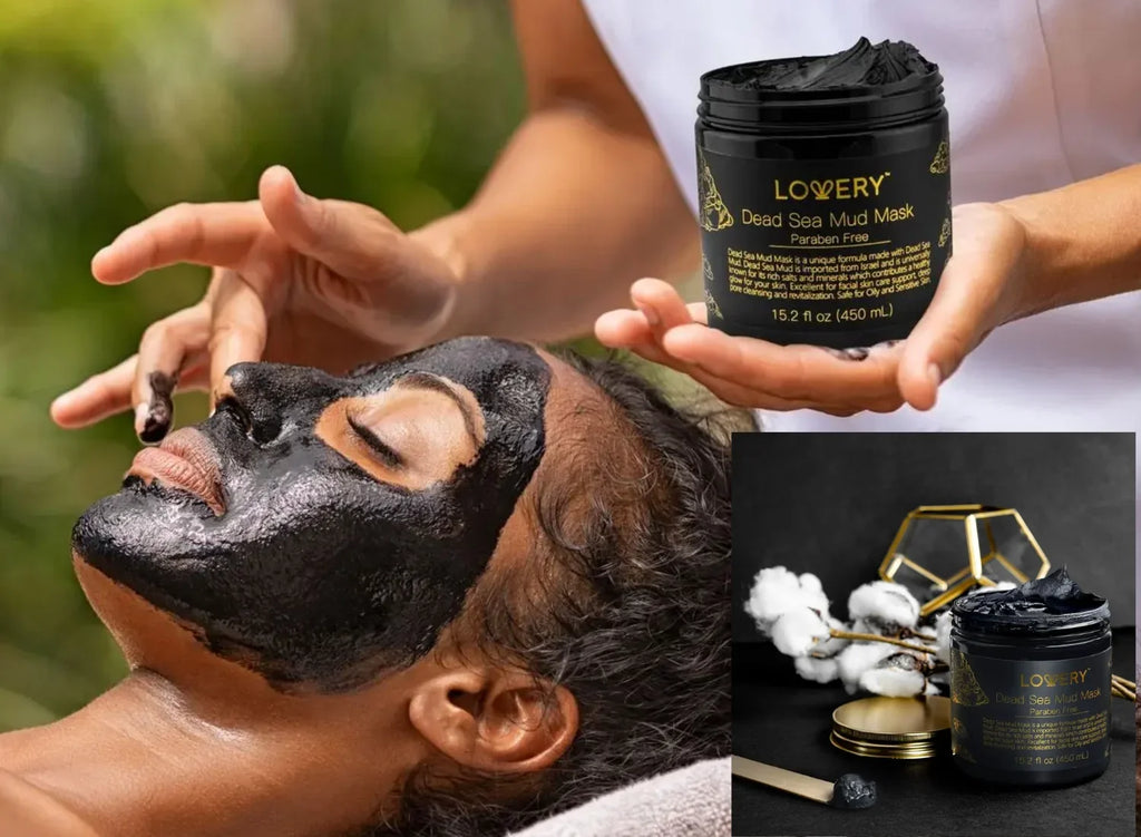 Dead Sea Mud Mask with Jojoba Oil & Vitamin E, Pore Reducer