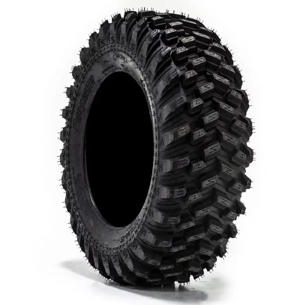 Fuel Vector Bdlk 14" Wheels Bk 32" Warrior XT Sticky  Tires Sportsman RZR Ranger
