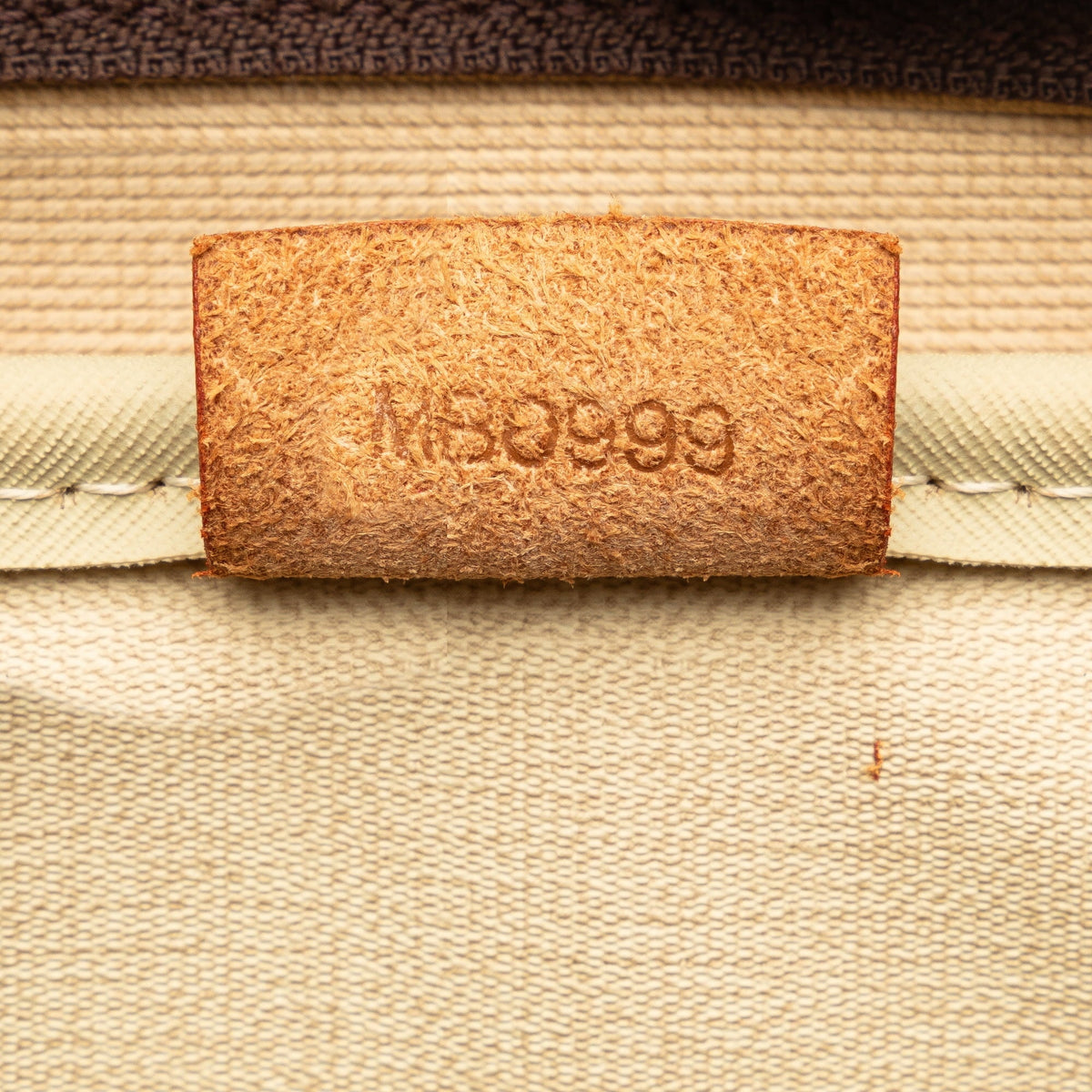 Pre-Owned Authenticated Louis Vuitton Monogram Deauville Canvas Brown Handbag Top HandleBag Unisex (Good)