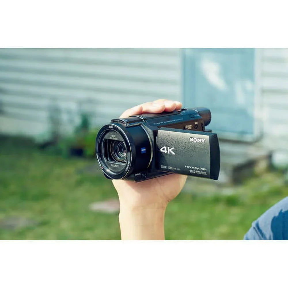 Cinematographer Bundle.  FDR-AX53 4K Ultra HD Handycam Camcorder