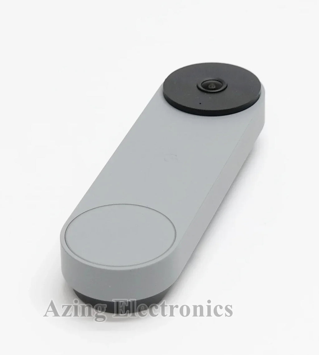 Used Google Nest GWX3T GA02076-US WiFi Smart Video Doorbell (Battery) - Gray (doorbell only) accessories not included