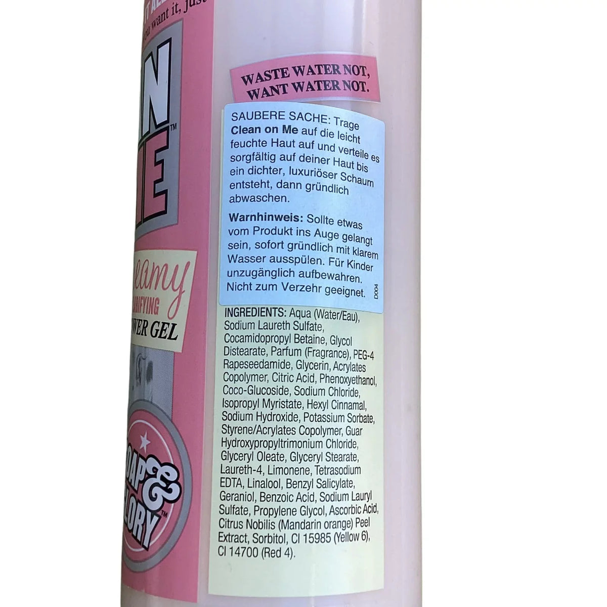 Soap And Glory Gel De Ducha Clean On Me 500 Ml, (Pack Of 1)
