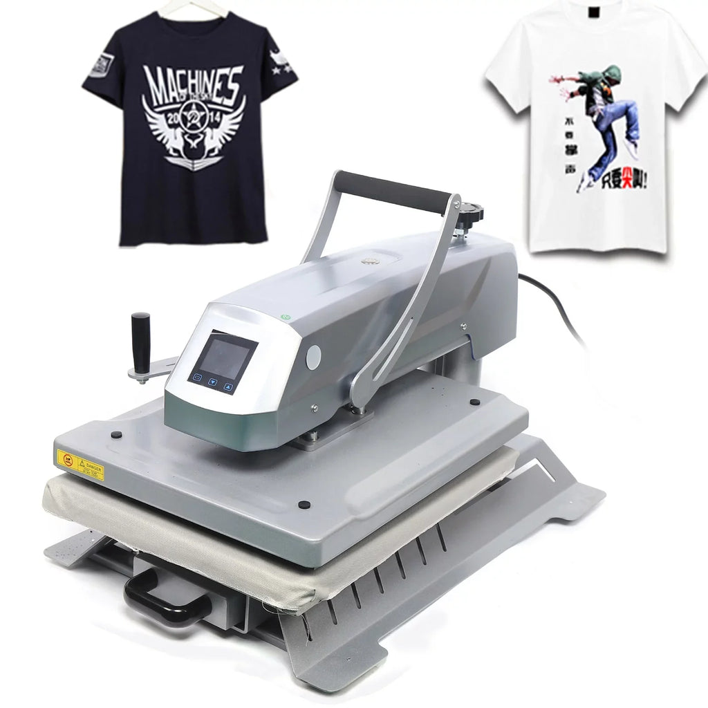 Aiqidi 3 in 1 Combo T-Shirt Heat Press Transfer Machine 16x20 Inch Swing Away Heat Transfer Sublimation Machine Clothing Printing Machine 1600W