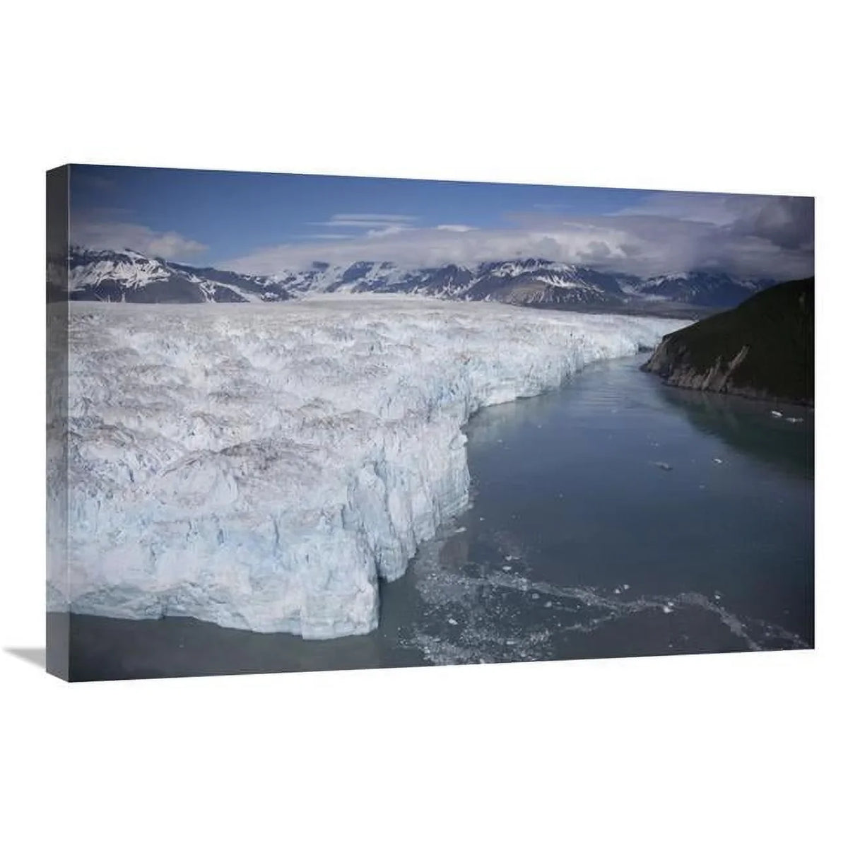 Elias National Park, Alaska Art Print - Matthias Breiter. Hubbard Glacier Encroaching on Gilbert Point, Wrangell-St. 20 x 30 in