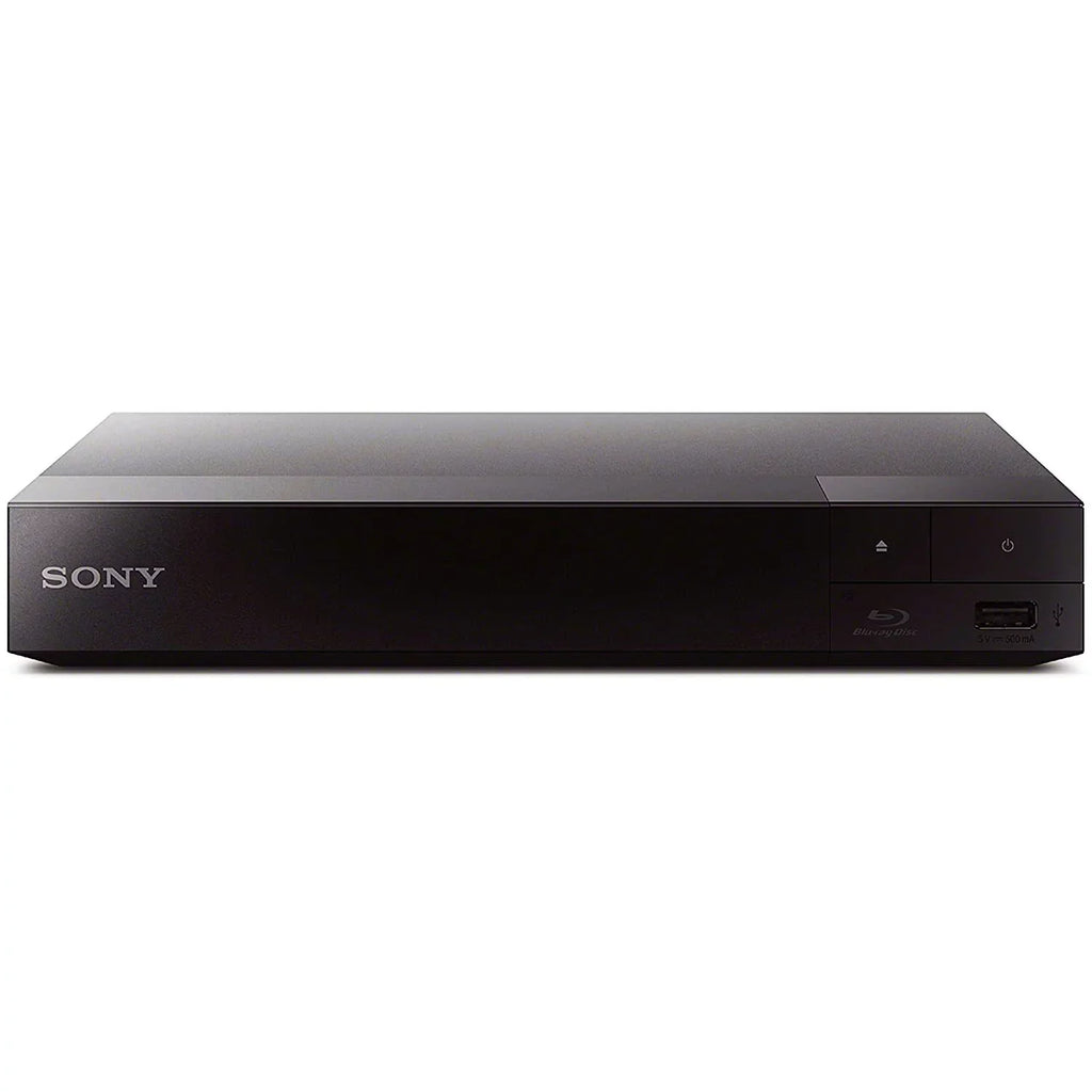 Streaming Blu-Ray Disc Player with WiFi - BDP-BX370 Bundle With Deco Gear 6 ft High Speed HDMI 2.0 Cable and Microfiber TV Screen Cloth