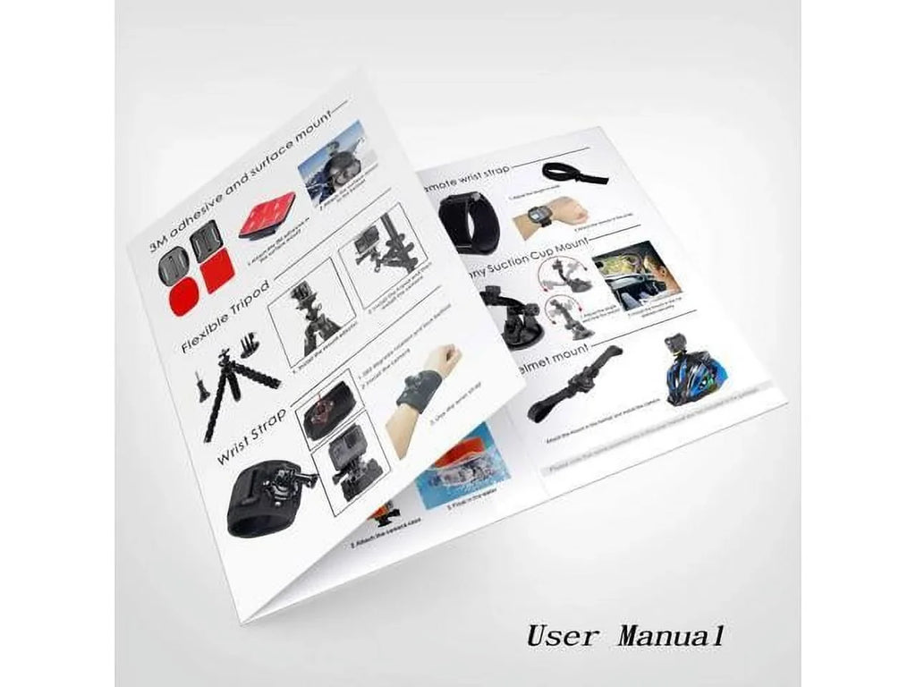 Accessories Kit for AKASO EK5000 EK7000 4K WiFi Action Camera GoPro Hero 9 8 7 6 5/Session 5/Hero 4/3+/3/2/1 Max Fusion SJ4000 SJ5000