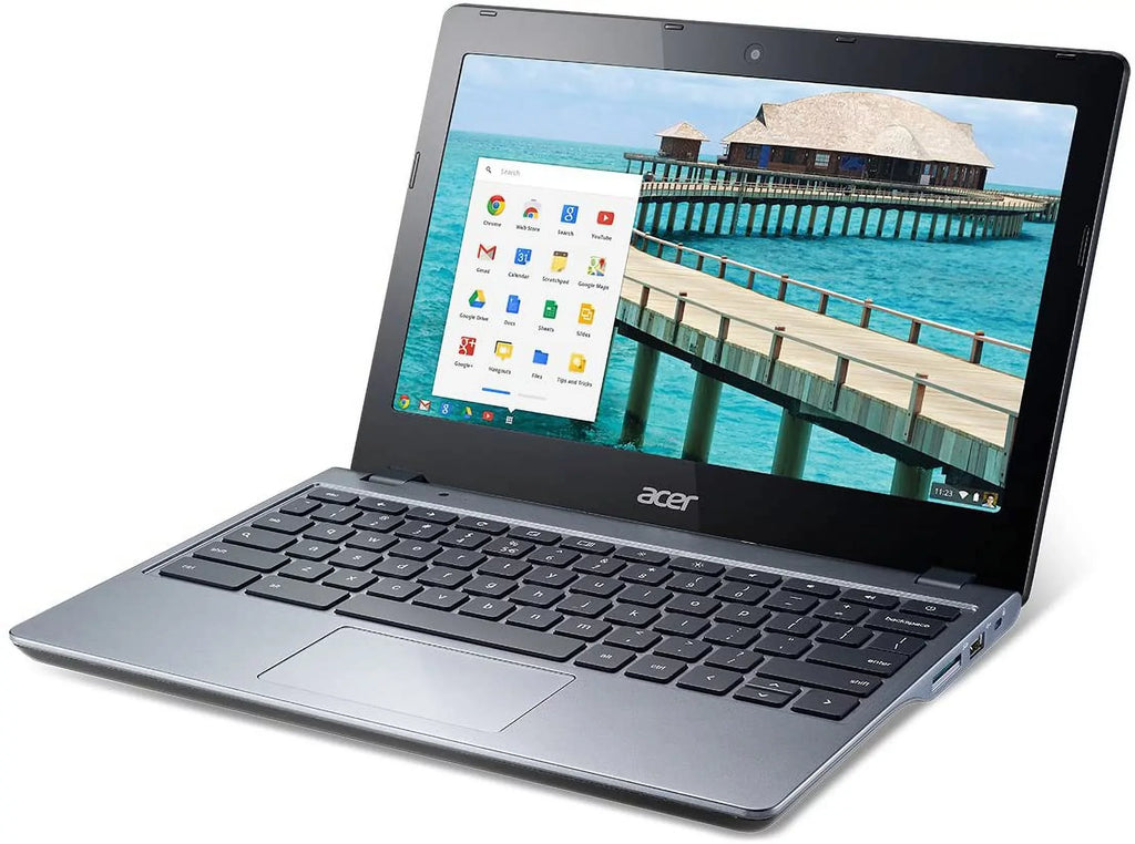 Restored  chromebook C720-2802 Laptop Computer, 1.40 GHz  Celeron, 2GB DDR3 RAM, 16GB SSD Hard Drive, Chrome, 11" Screen (Refurbished)