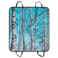 YKCG The Slender Trunks of Birch Tree Blue Sky Forest Pet Seat wrap Car Seat wrap for Pets Cargo Mats and Hammocks for Cars Trucks and SUVs 54x60 inches