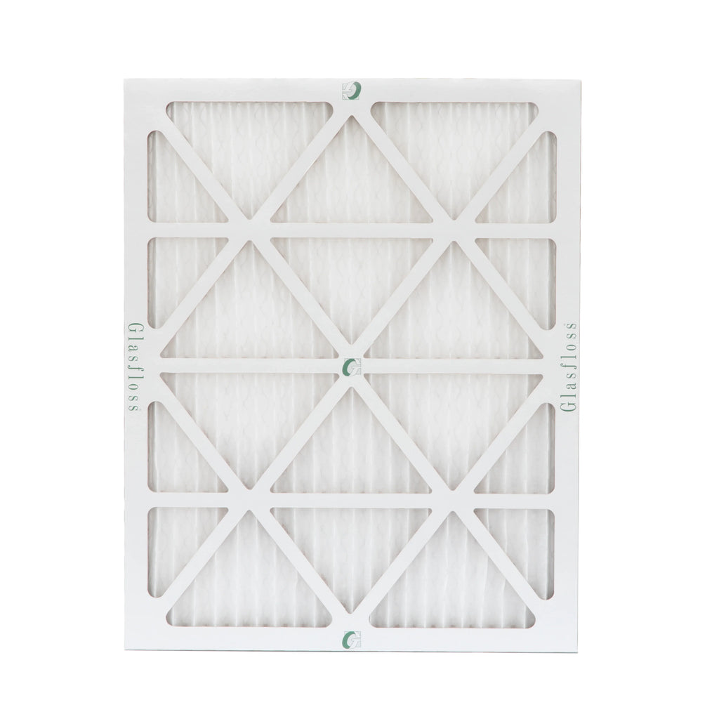 Actual Size: 13-1/2 x 19-1/2 x 7/8. 12 Pack of 14x20x1 MERV 10 Pleated Air Filters by Glasfloss