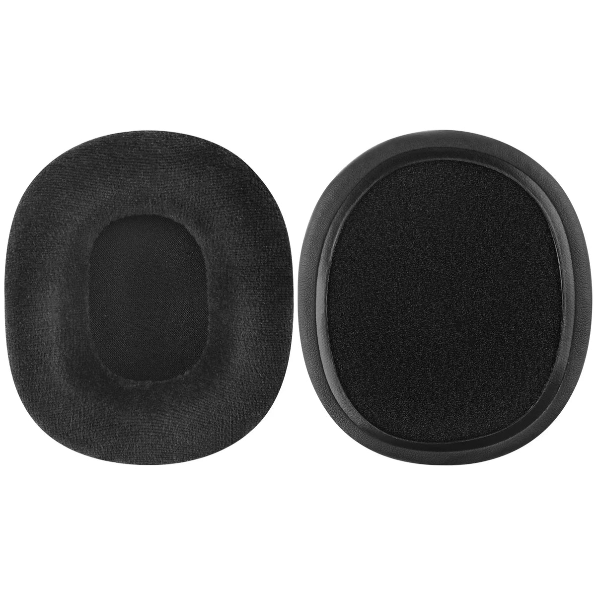 Geekria Comfort Velour Replacement Ear Pads for Turtle Beach Ear Force Recon 50 50P 60P 150 Camo Call of Duty Advanced Warfare Gaming Headphones Ear Cushions, Ear Cups protector Repair Parts (Black)