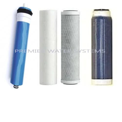 4 RO/DI AQUARIUM REVERSE OSMOSIS liquid FILTERS/MEMBRANE 100 GPD