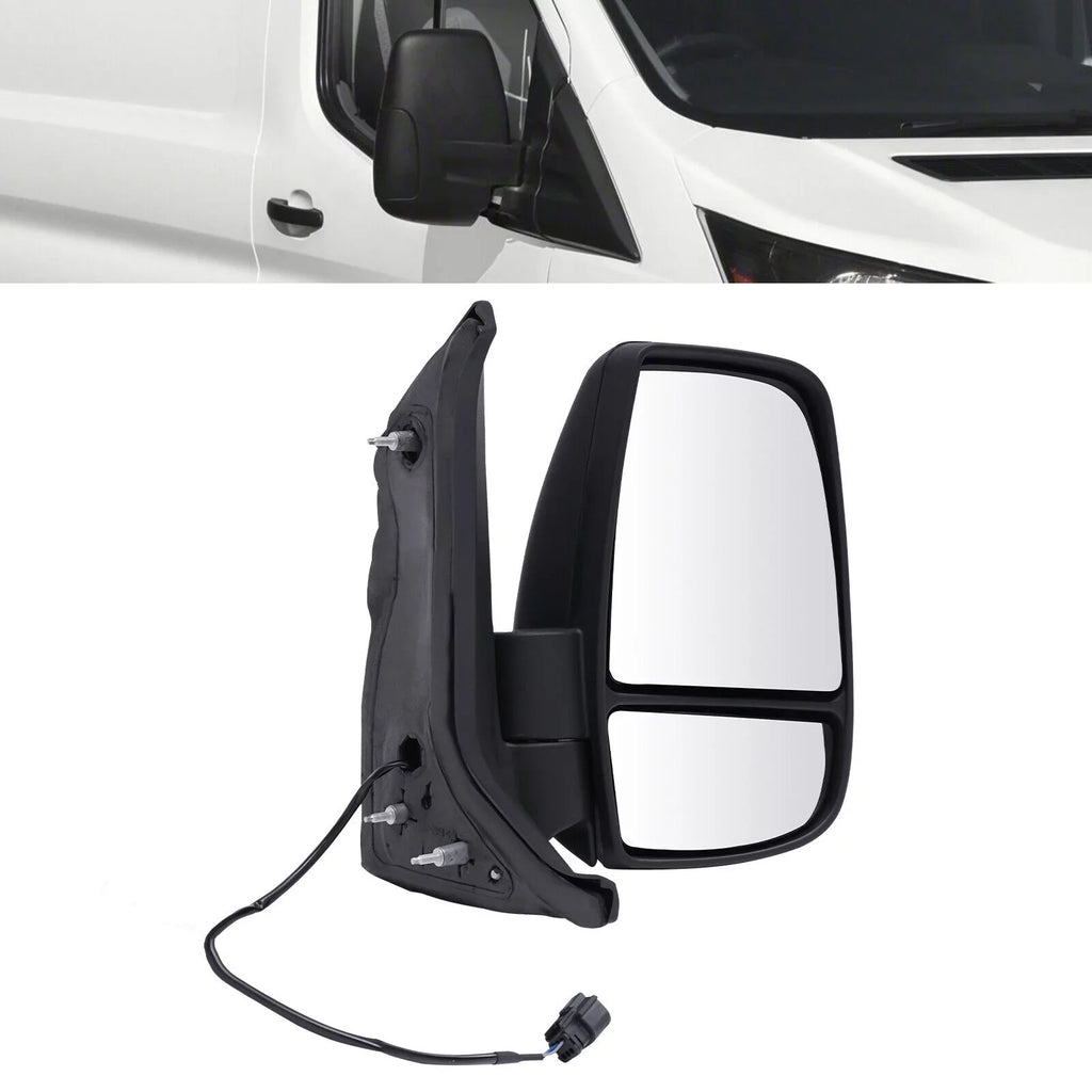 Fits for 2015-2022  Transit 150 250 350 Right Passenger Side Rear View Mirror Short Arm