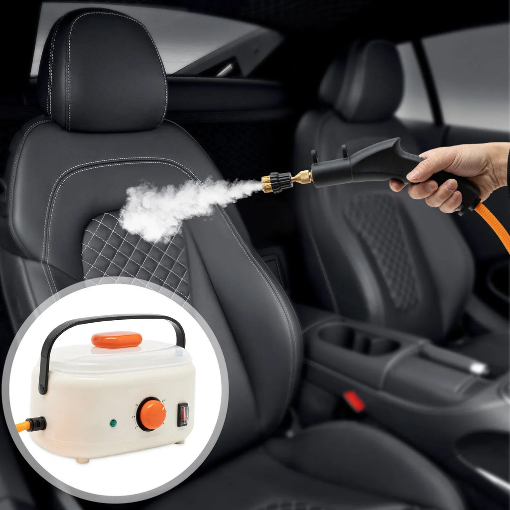 2500W High Pressure Steam Cleaner Commercial High Temp Electric Cleaning Machine ,≥ 100℃/212°F Working Temperature for Homes, Hotels, Restaurants, Car Maintenance Stores