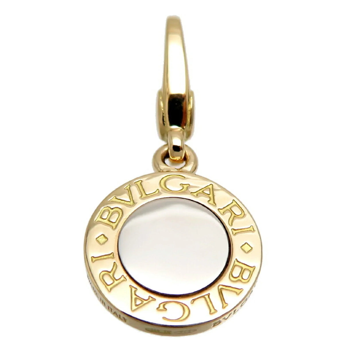 Pre-Owned BVLGARI Women's and Men's Charm 750 Yellow Gold (Good)