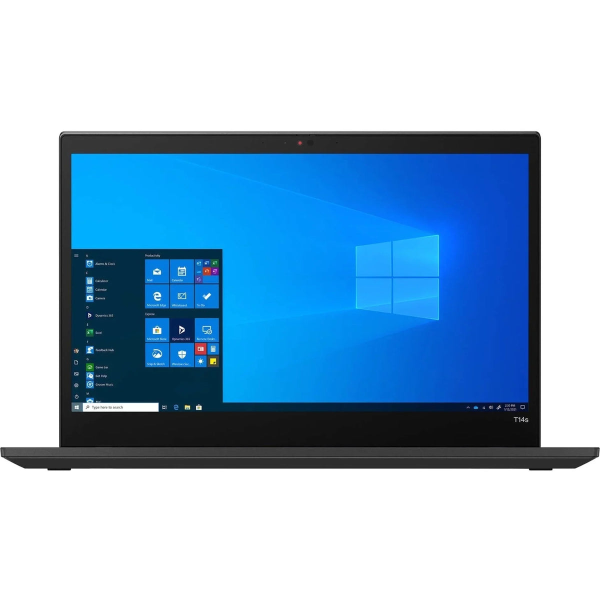 ThinkPad T14s 14" 4K UHD Laptop,  Core i7-1165G7, 16GB RAM, 512GB SSD, Windows 10 Pro, Windows, Storm Gray, 20WM00XUUS