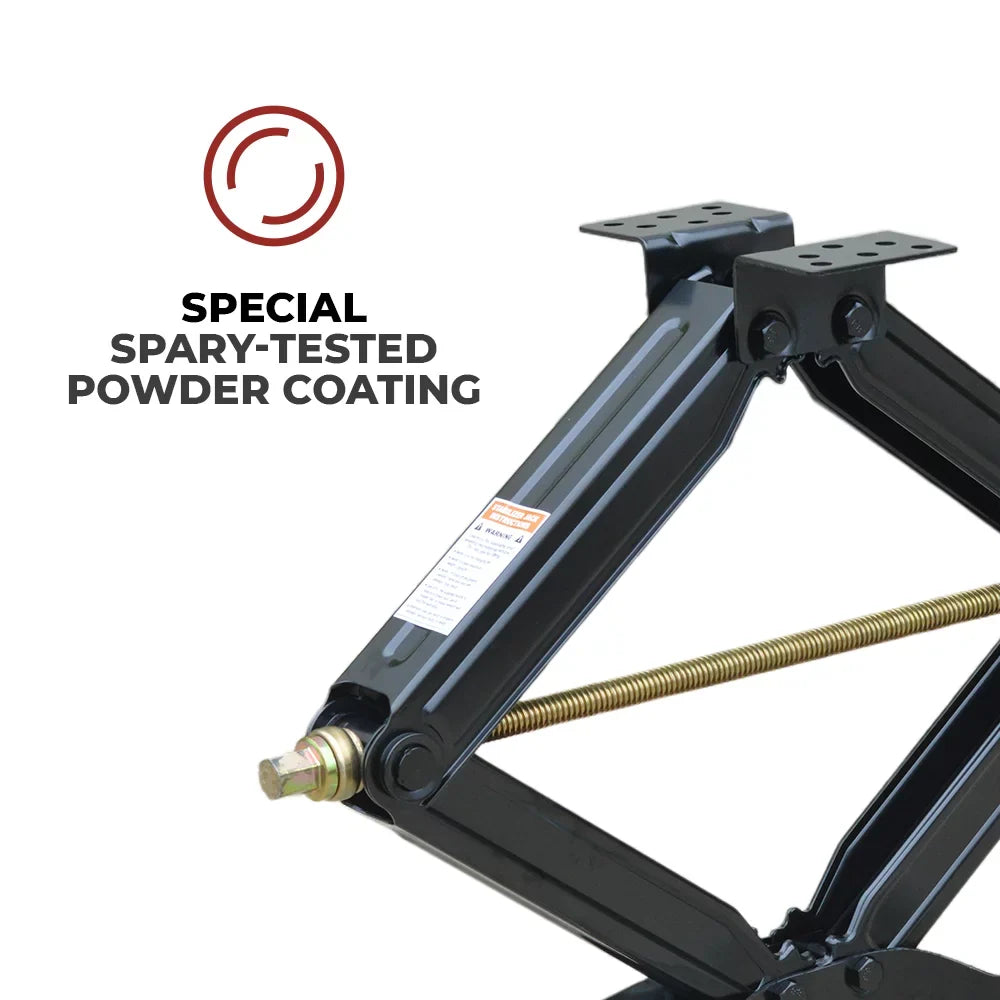 Bastion Distribution Two New 24" Scissor Jacks | 5000lb Capacity | 4-24” Adjustable Height | excellent For Stabilizing Trailers, Campers & More | BJ-5000MSJ24