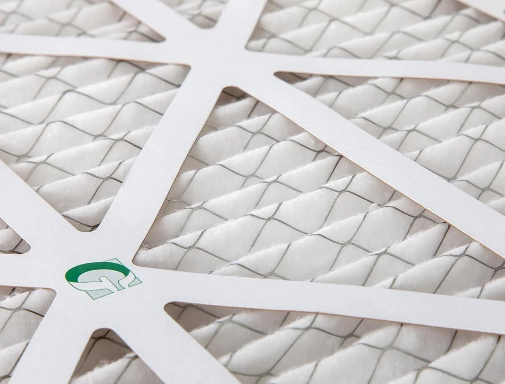 Actual Size: 15-1/2 x 24-1/2 x 1-3/4. 3 Pack of 16x25x2 MERV 13 Pleated 2" Inch Air Filters by Glasfloss
