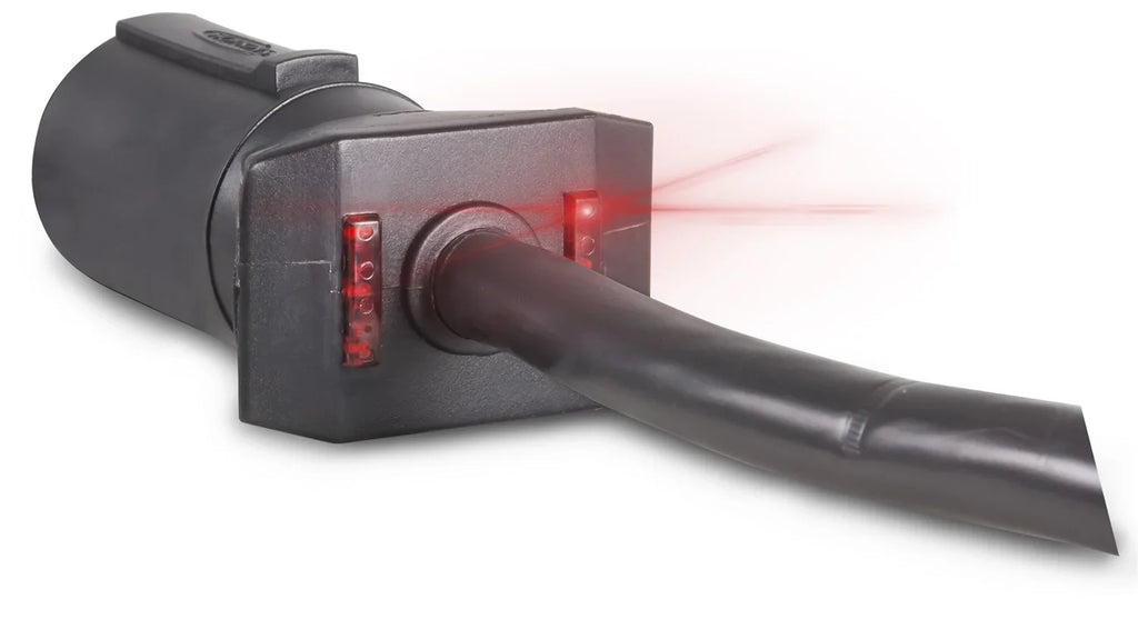 Hopkins Towing Solution 20286 LED Test 7 Blade Trailer End Molded Cable