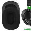 Geekria Comfort Velour Replacement Ear Pads for Turtle Beach Ear Force Recon 50 50P 60P 150 Camo Call of Duty Advanced Warfare Gaming Headphones Ear Cushions, Ear Cups protector Repair Parts (Black)