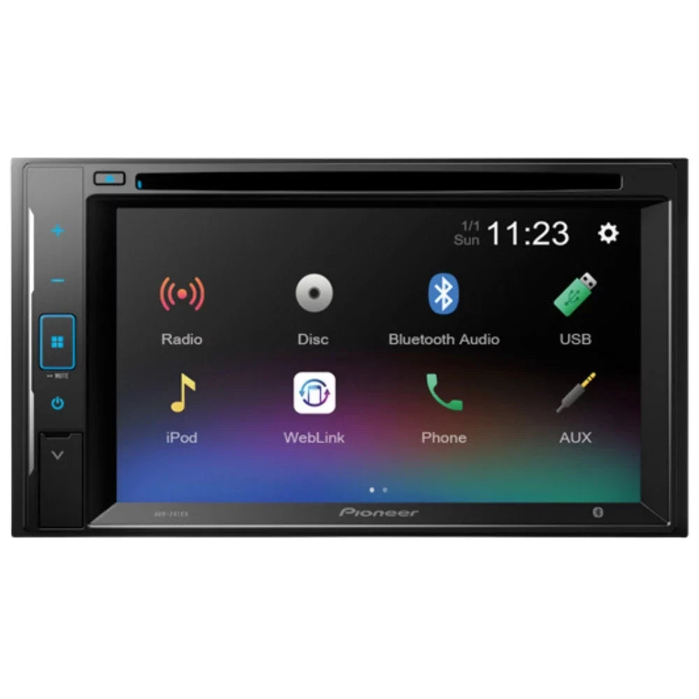 KIT2529 Bundle with Pioneer Multimedia DVD Car Stereo and Installation Kit - for 2008-2009  Taurus / Bluetooth Touchscreen, Backup Camera, Double Din Dash Kit