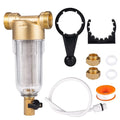 2X moisture Pre-Filter System/whole House Spin Down Sediment moisture Filter 50 Micron