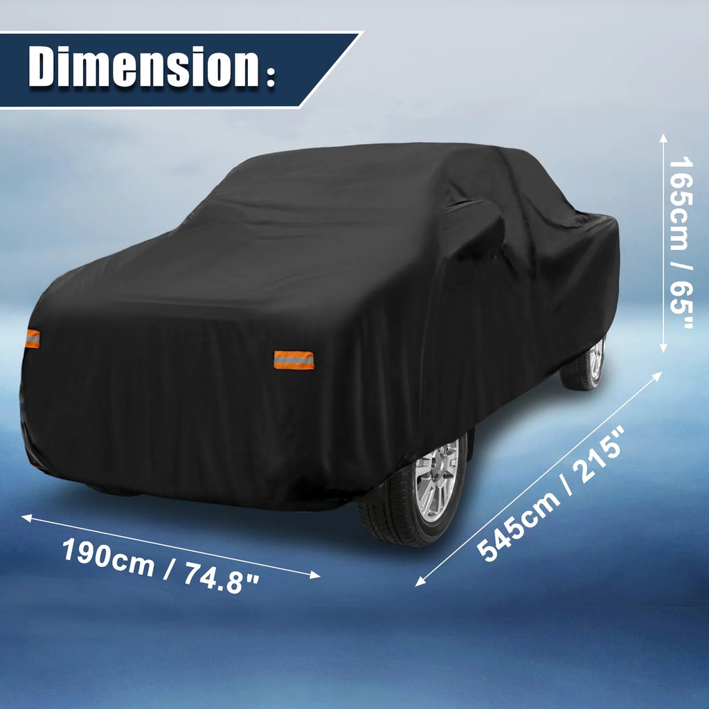 Black Pickup Truck protector for  Tacoma Extended Cab Crew Cab 4-Door 05-2021