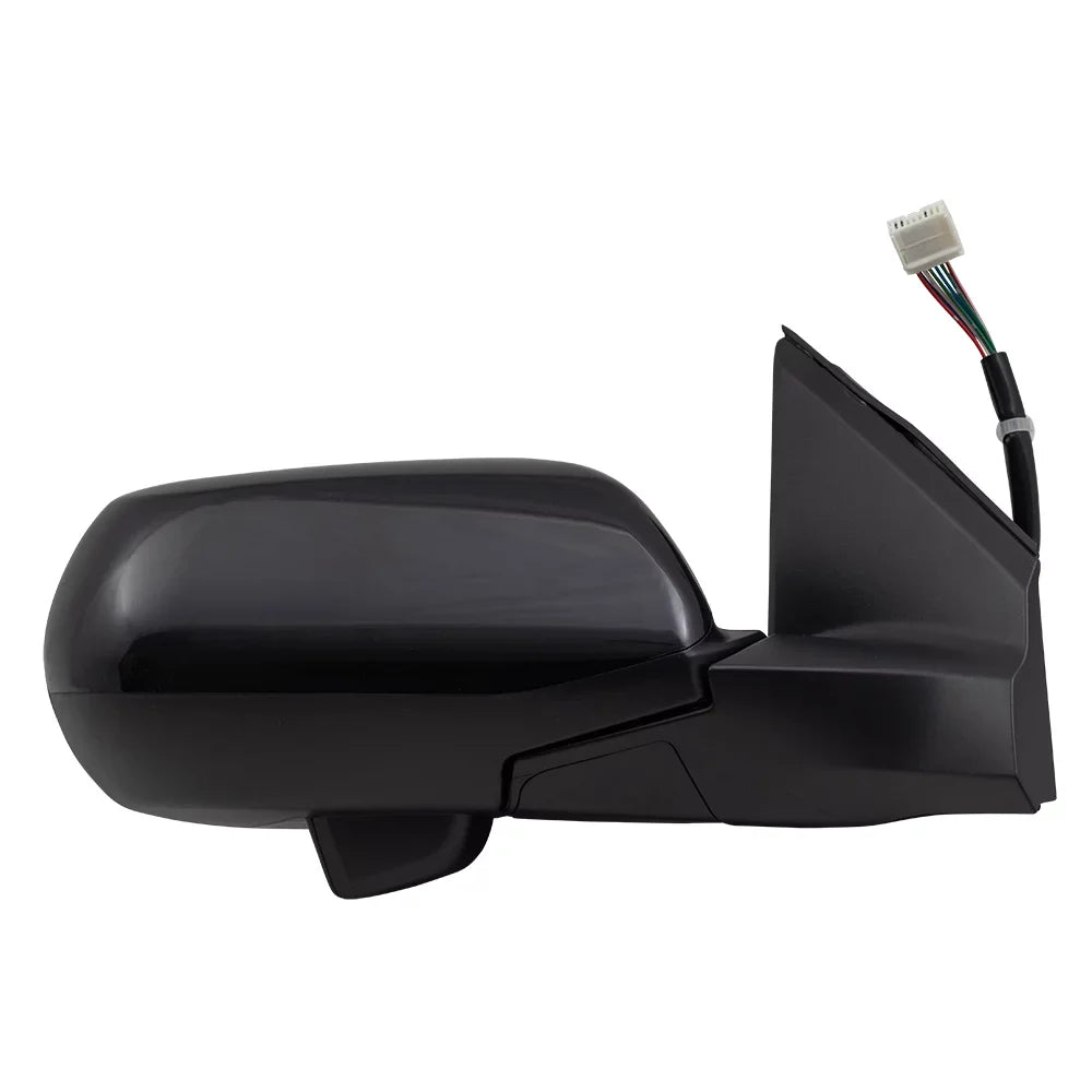 Brock Replacement Passengers Power Mirror appropriate with 2015-2016 CR-V Right Side View with Camera repairs OE 76208T1WA01 76208-T1W-A01