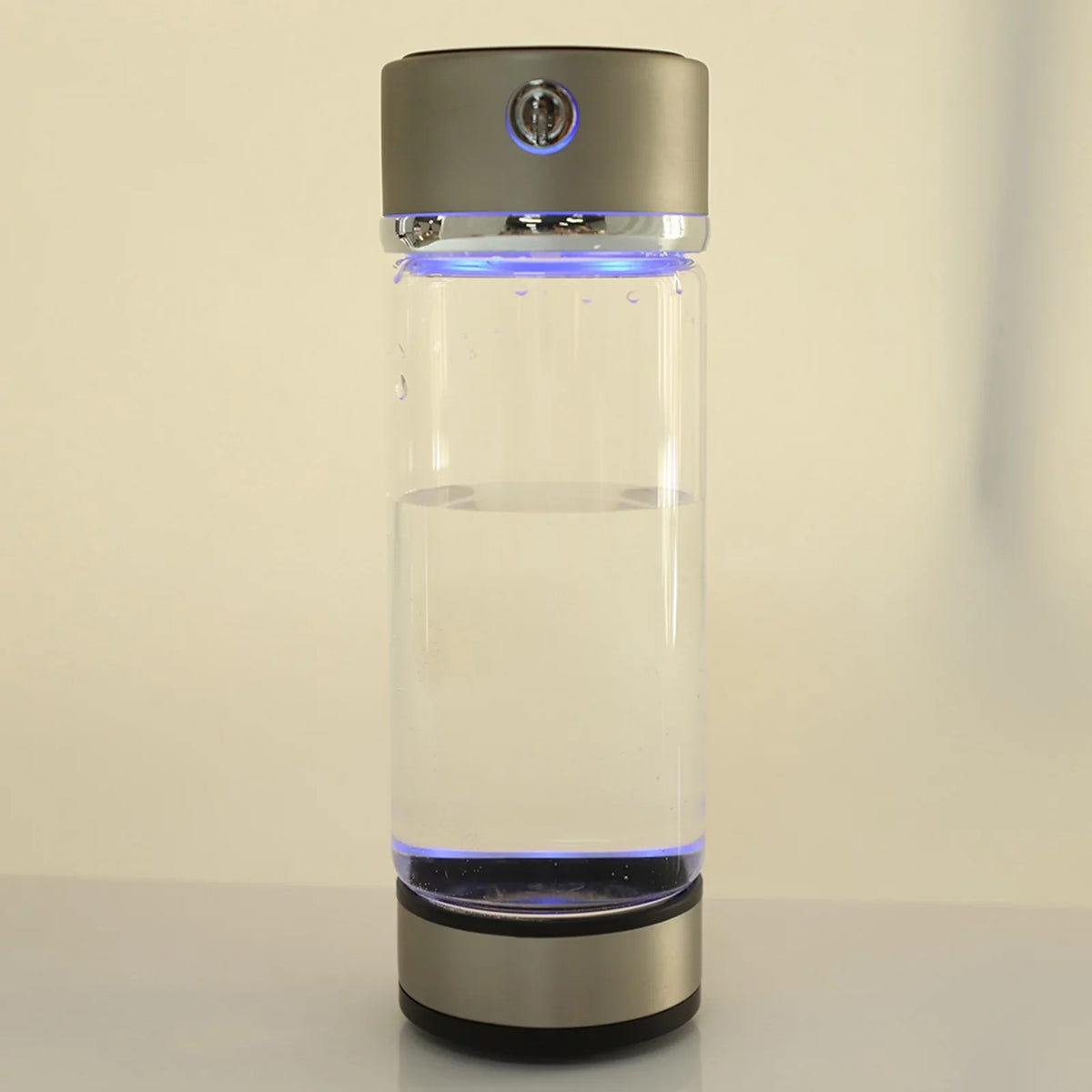 VIFERR Hydrogen moisture Bottle USB Charging Rich Hydrogen moisture Purifier Filter Glass Bottle Portable Lonizer Cup