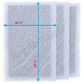 RAYAIR SUPPLY 17x23 Replacement Filter Pads suitable with MicroPower Guard Air Cleaner 17x23 Refills (3 Pack) WHITE