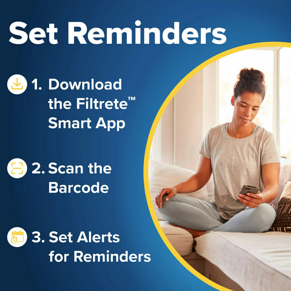 Filtrete 18x30x1 Air Filter, MPR 1500 MERV 12, Advanced Allergen Reduction, 4 Filters