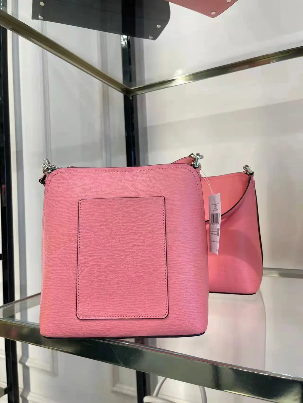 Kate Spade WKR00439 darcy small bucket bag in Peach Nectar