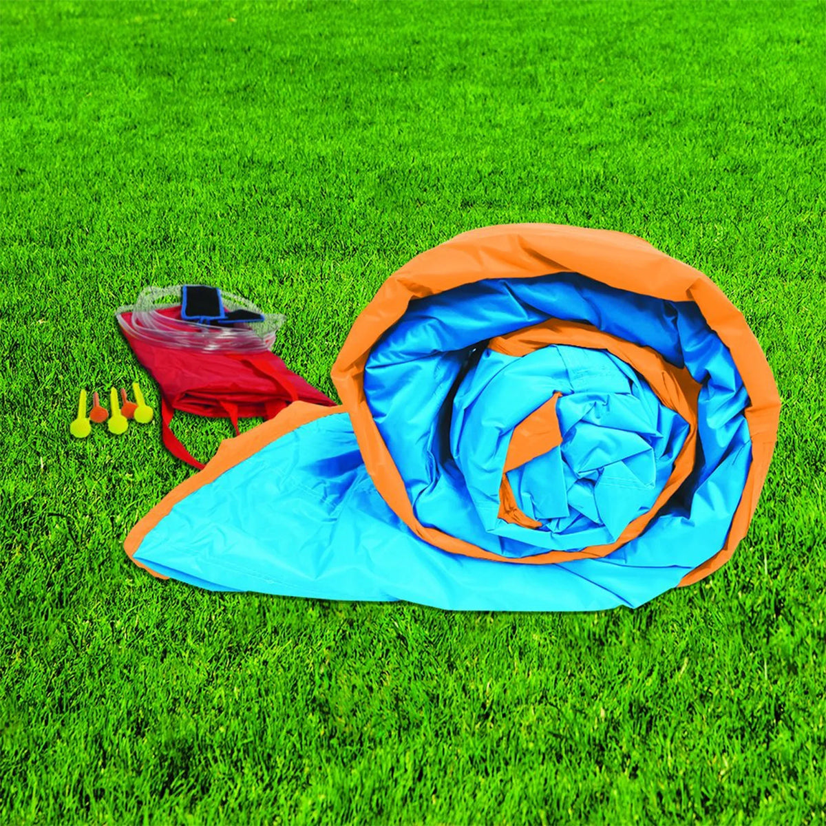 Banzai Surf Rider Kids Inflatable Outdoor Lagoon aqua Slide Splash Park